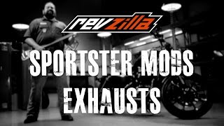 Harley Sportster EP1 - Exhaust Modification at RevZilla.com
