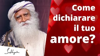 Come dire a una ragazza che ti piace? | Sadhguru Italiano #Amore #Innamorarsi