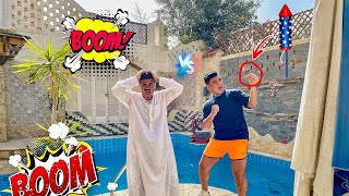 حال كل بيت مصري في رمضان الجزء الاول😂🚀 ( الصواريخ ) | سيف عماد