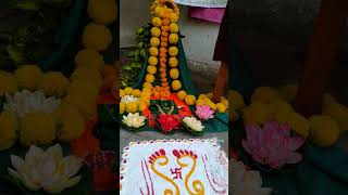 Haladi kunku #decoration #haldi #marathi #ytshorts