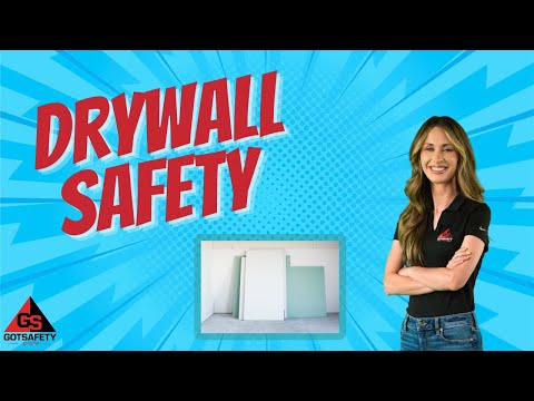 Mastering Drywall Safety: Best Practices for Handling and Installation #toolboxtalk #drywall