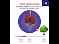 test your lungs உங்கள் நுரையீரலை சோதிக்கவும்