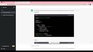 ChatGPT as Python Terminal