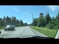 driving in pyhäjoki today in finland 187