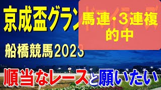 京成盃グランドマイラーズ【船橋競馬２０２３予想】有利な外枠に強い馬が入った⁉