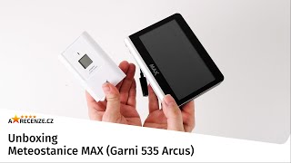 Meteostanice MAX (Garni 535 Arcus) – Unboxing