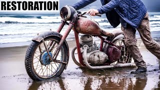 Restoration old Motorcycle 1952 - Full Restoration