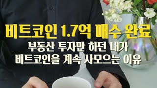 부동산 투자만 하던 내가 비트코인을 1억 7천만원 투자한 이유