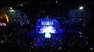 Bankura Christian College Anupam Roy live concert drone view