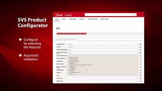 Danfoss SVS Variant Configurator