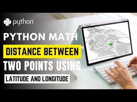 Python program to calculate distance between two points using latitude ...