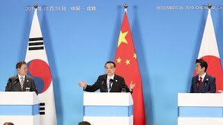 China-Japan-ROK meeting: The top agenda