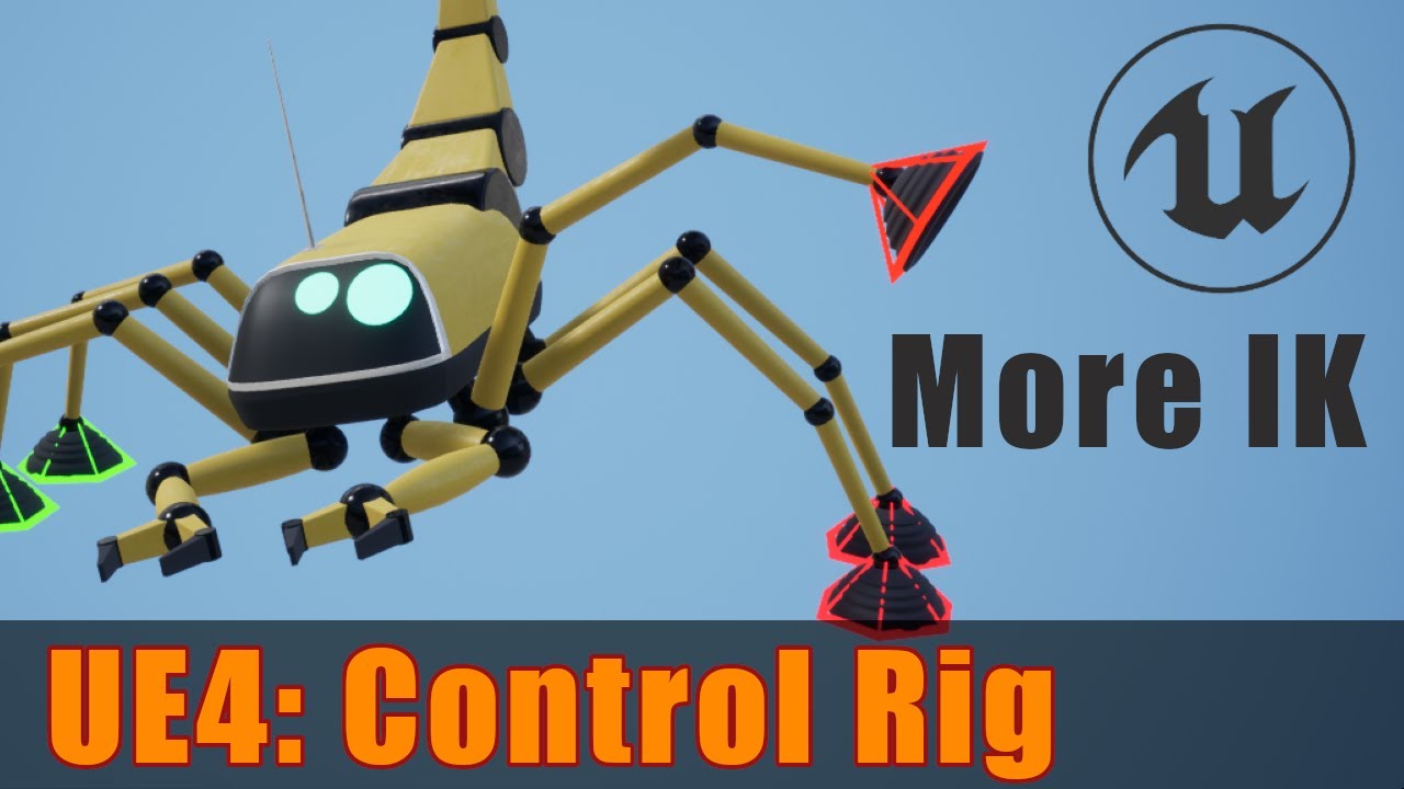 UE4: Control Rig - More IK - YouTube