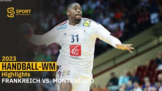 Frankreich spaziert zum Sieg gegen Montenegro | SDTV Handball