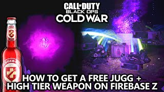 COD Cold War Firebase Z - Free Juggernog Perk + High Tier Weapon w/ Secret Room Easter Egg