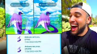 BACK TO BACK WILD GALARIAN ARTICUNO!