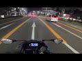 【gsx r125】night touring in nagoya！【ナイトツーリング】