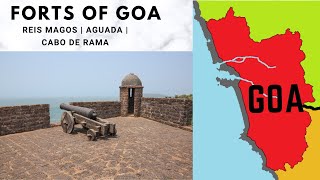 Forts of Goa | Reis Magos | Aguada | Cabo de Rama | गोवा के किले | रीस मैगोस | अगुआड़ा | काबो दे राम