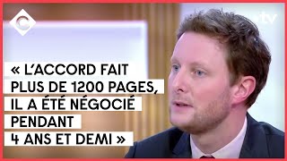 Clément Beaune ciblé par les « Brexiters » - C à Vous - 29/10/2021