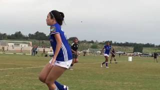 Girls fight in soccer (intense)