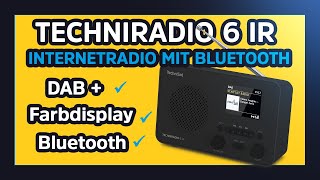 TECHNIRADIO 6 IR | DAB+/UKW/Internetradio mit Bluetooth-Audiostreaming | TechniSat