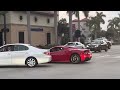 angry ferrari 488 owner absolutely burns after honking horn at old man blocking intersection