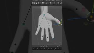 #Cascadeur - AutoPosing for Hands (Upcoming) #3d #animation #gamedev