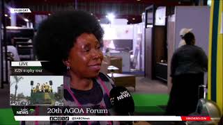 20th AGOA Forum | SABC's Sophie Mokoena speaks to Minister Nkosazana Dlamini-Zuma