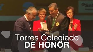 Nombran a Ángel Víctor Torres Colegiado de Honor