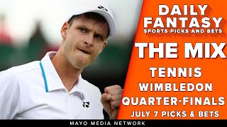 Wimbledon Picks and Bets 7/7/21 | Quarter-Finals | Tennis Predictions | 2021 Wimbledon Championships