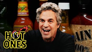 Mark Ruffalo Suffers For His Art While Eating Spicy Wings | Hot Ones