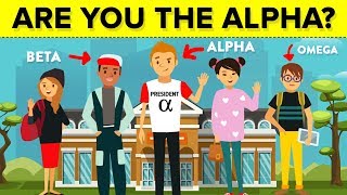 Are You The Alpha Male of Your Group?