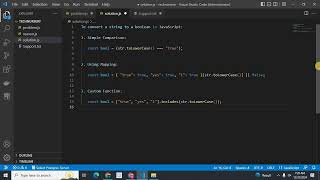Convert String to Boolean in JavaScript | Quick Guide