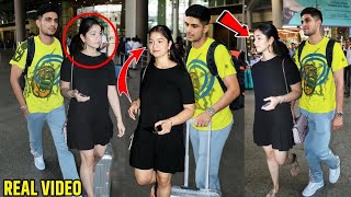 Shubman Gill and Sara Tendulkar Spot at West Indies airport Before IND vs WI Series |