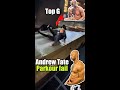 Andrew Tate tries Parkour *fail* #viral #parkour