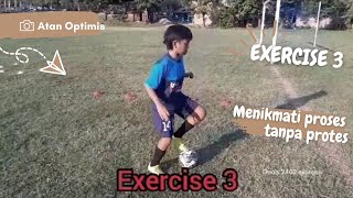 Exercise 3, Tahapan latihan dasar sepakbola #2400_exercise_players_tomorrow