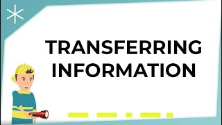 Transferring information using patterns