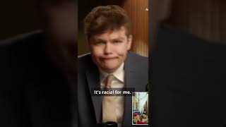 The unfiltered moment an interview subject dared the world to judge his explicit racial stance.