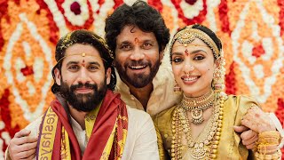 Naga Chaitanya Weds Sobhita Dhulipala ♥️ | Nagarjuna Emotional Speech | Marriage Photos | Samantha