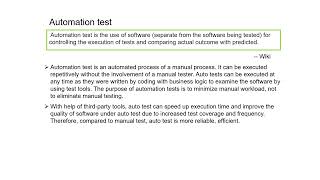 Software testing