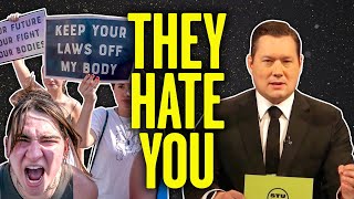 Liberals Attack Conservatives After Roe v. Wade Overturned | @PredictableShow