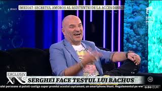 Serghei Mizil a făcut testul lui Bachus la Xtra Night Show