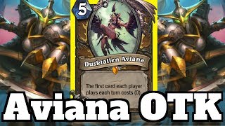 Duskfallen Aviana is USEFUL?! Maiev Shadowsong OTK! | Hearthstone