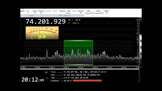 14.201MHz 不明信号　2023/02/17