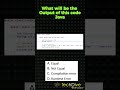 Java Question MCQ | Ternary Operator In Java | #java  #coding