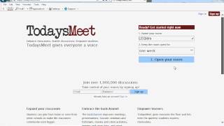 todaysmeet tutorial
