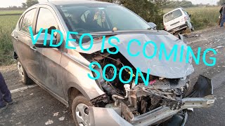 Tata tigor accident full video coming soon
