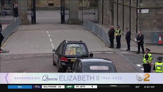 Queen Elizabeth II's final journey underway