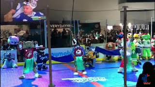NHL all star weekend - Mascots dance competition - January 24, 2019