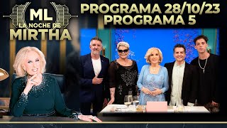 LA NOCHE DE MIRTHA - Programa 28/10/23 - PROGRAMA 5 TEMPORADA 2023